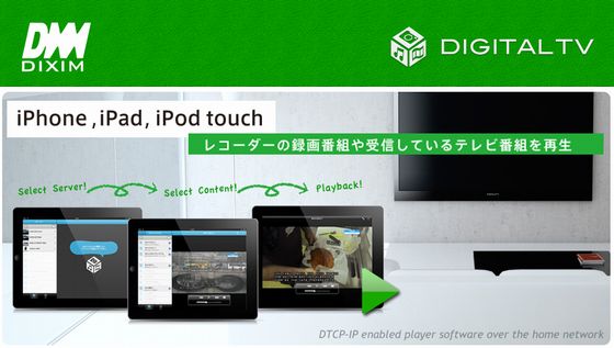 ソニー製bdレコやnasneの録画番組がiphoneやipadで再生可能な Dixim Digital Tv For Ios ソニ モバ So Mo